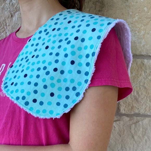 Brand new never used handmade baby boy burp cloths, soft and absorbent burp rags - Picture 10 of 10